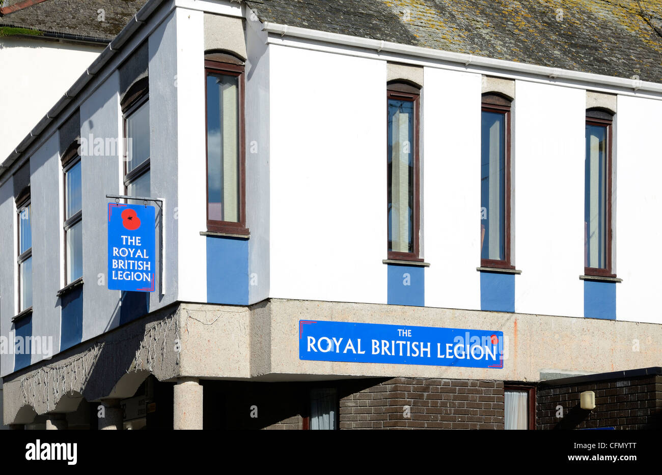 The Royal British Legion social club Stock Photo