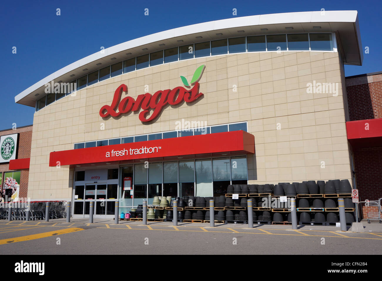 Longo's, Grocery Store Stock Photo