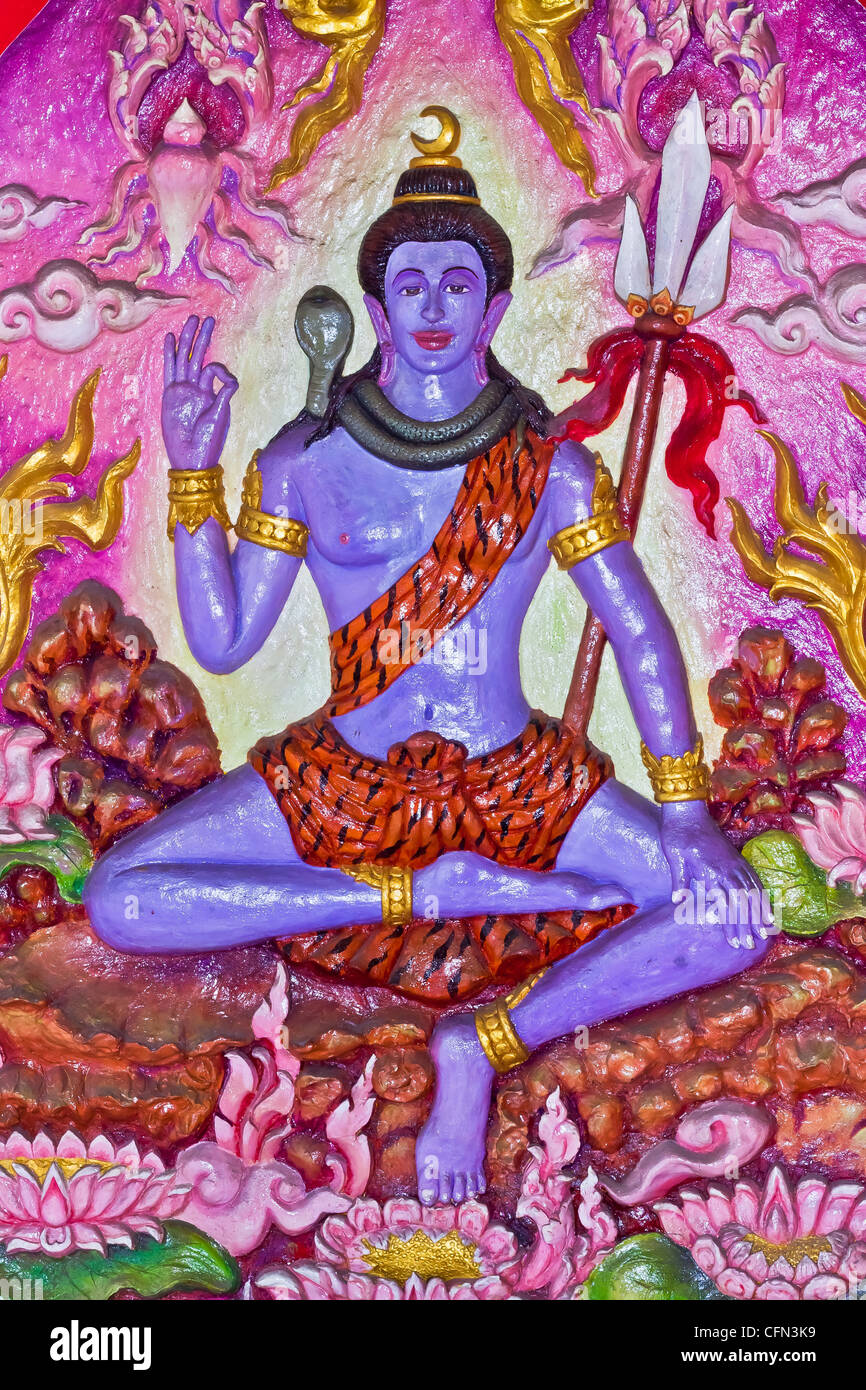 Hindu god Lord Shiva Stock Photo - Alamy