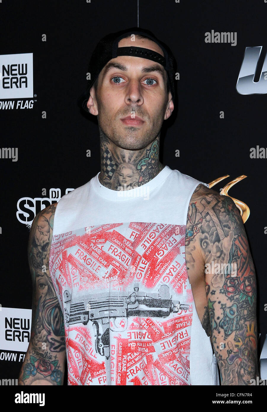 Travis Barker XS Nightclub Kicks Off Magic With Famous Stars and Straps Party featuring a performance by Travis Barker at Encore Resort and Casino  Las Vegas, Nevada - 15.02.11 Stock Photo