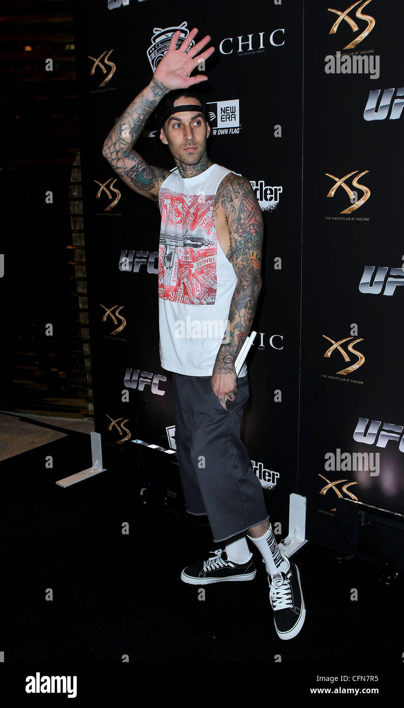 Travis Barker XS Nightclub Kicks Off Magic With Famous Stars and