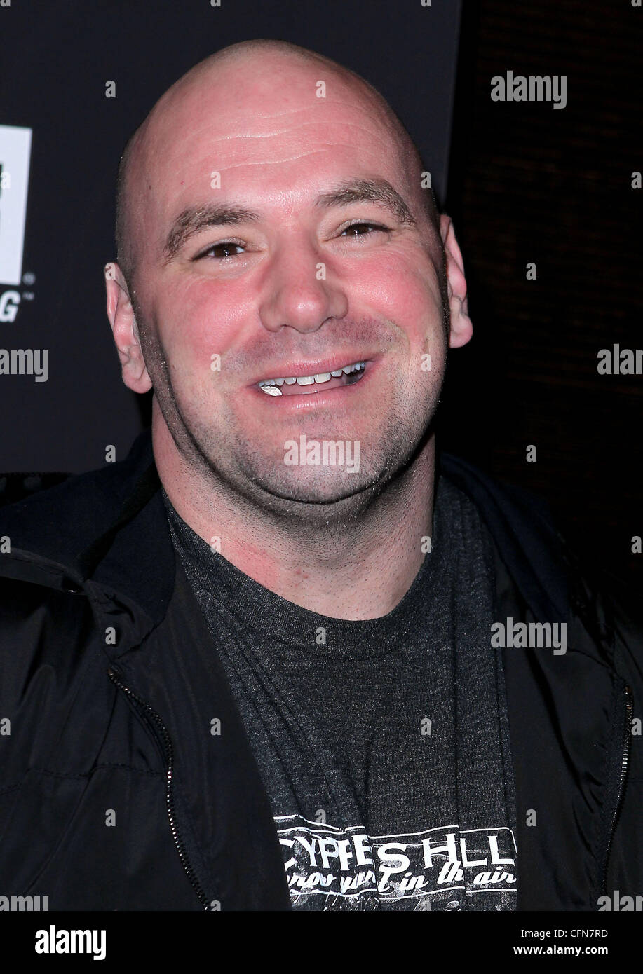 Dana White XS Nightclub Kicks Off Magic With Famous Stars and Straps Party featuring a performance by Travis Barker at Encore Resort and Casino  Las Vegas, Nevada - 15.02.11 Stock Photo