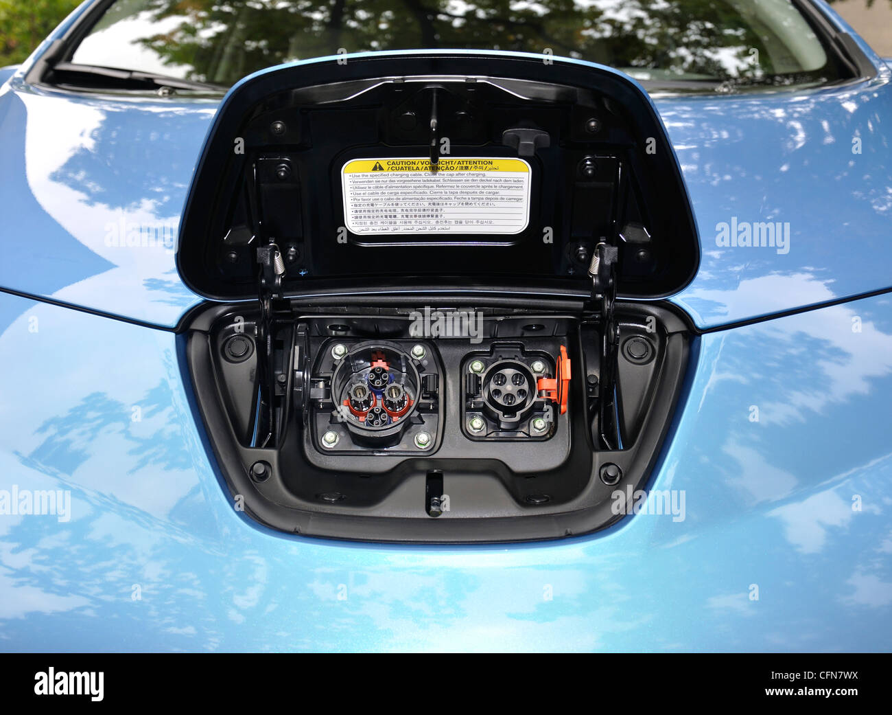 Nissan leaf 2024 charging socket