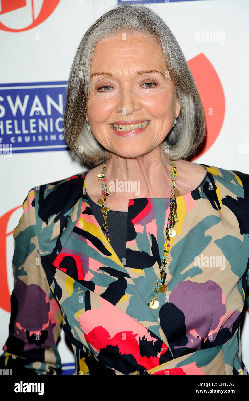 Anna Ford 'Oldie of the Year Awards 2011' at Simpsons in the Strand  London, England - 10.02.11 Stock Photo
