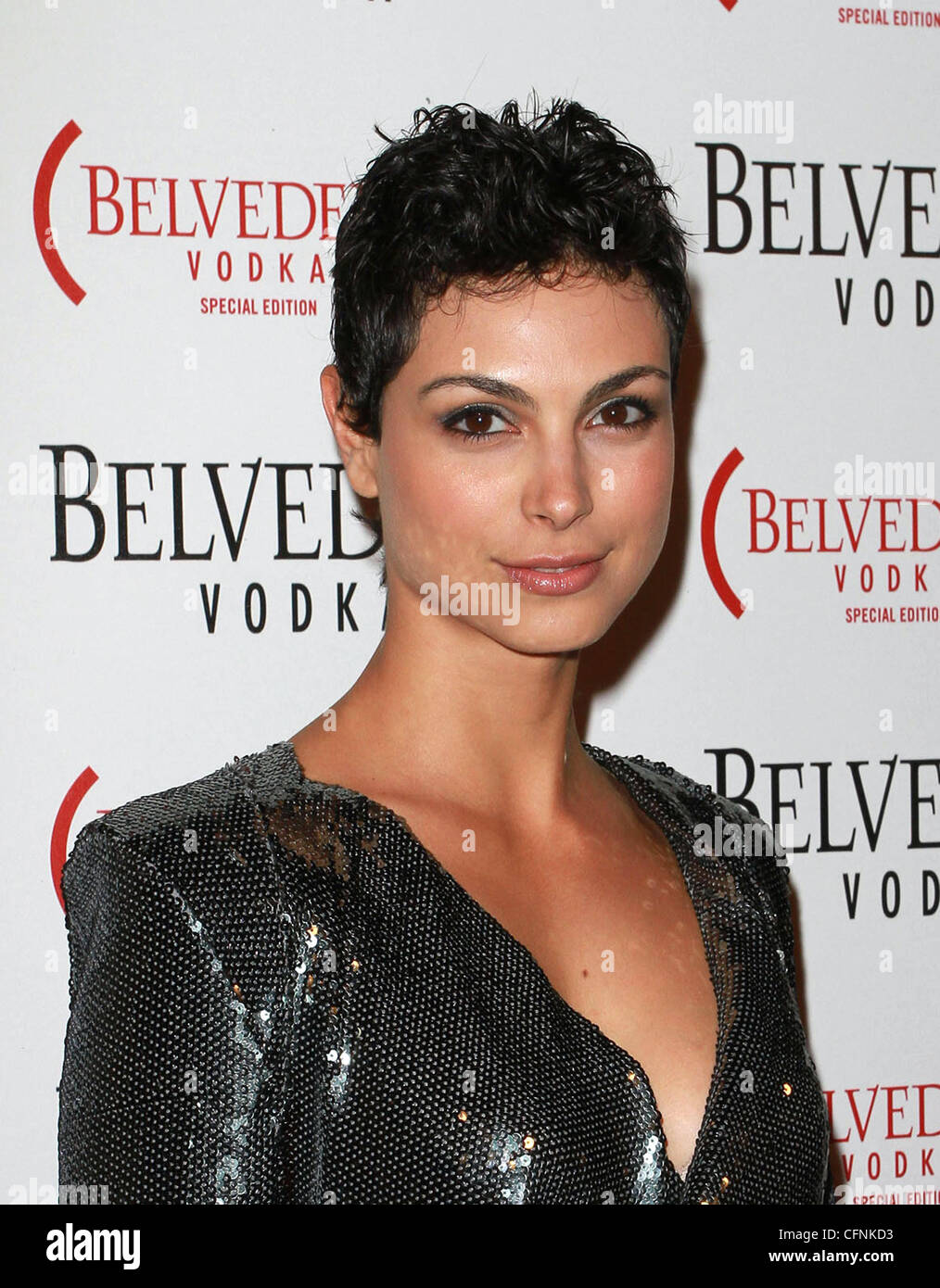 Morena Baccarin  Belvedere Vodka Launch Party For (RED) Special Edition Bottle  Held At Avalon  Hollywood, California - 10.02.11 Stock Photo