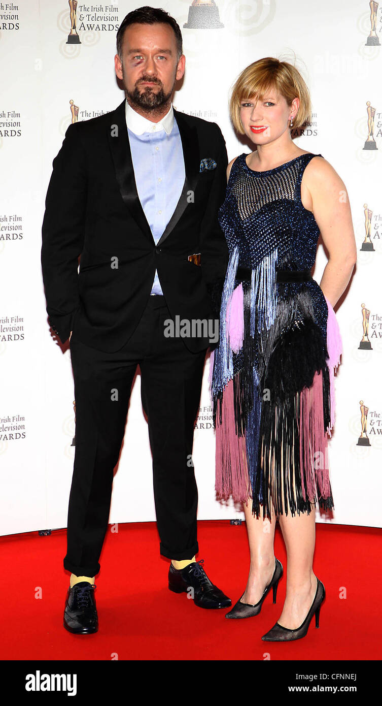 Brendan Courtney and Sonya Lennon 'Irish Film and Television Awards' at Convention Centre Dublin