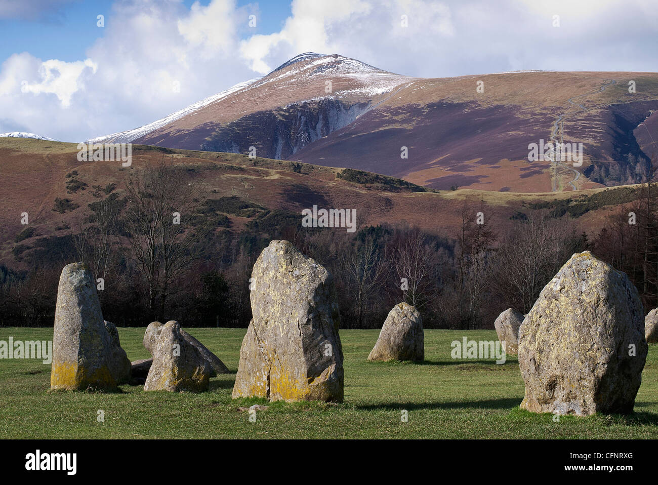 Castlerigg Stone Circle, (Standing Stones), Keswick, Lake District ...
