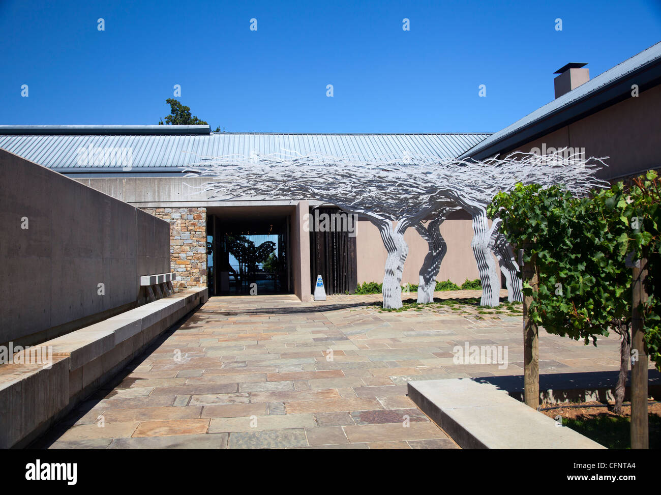Tokara Wine Estate Entrance in Stellenbosch Cape Town Stock Photo Alamy
