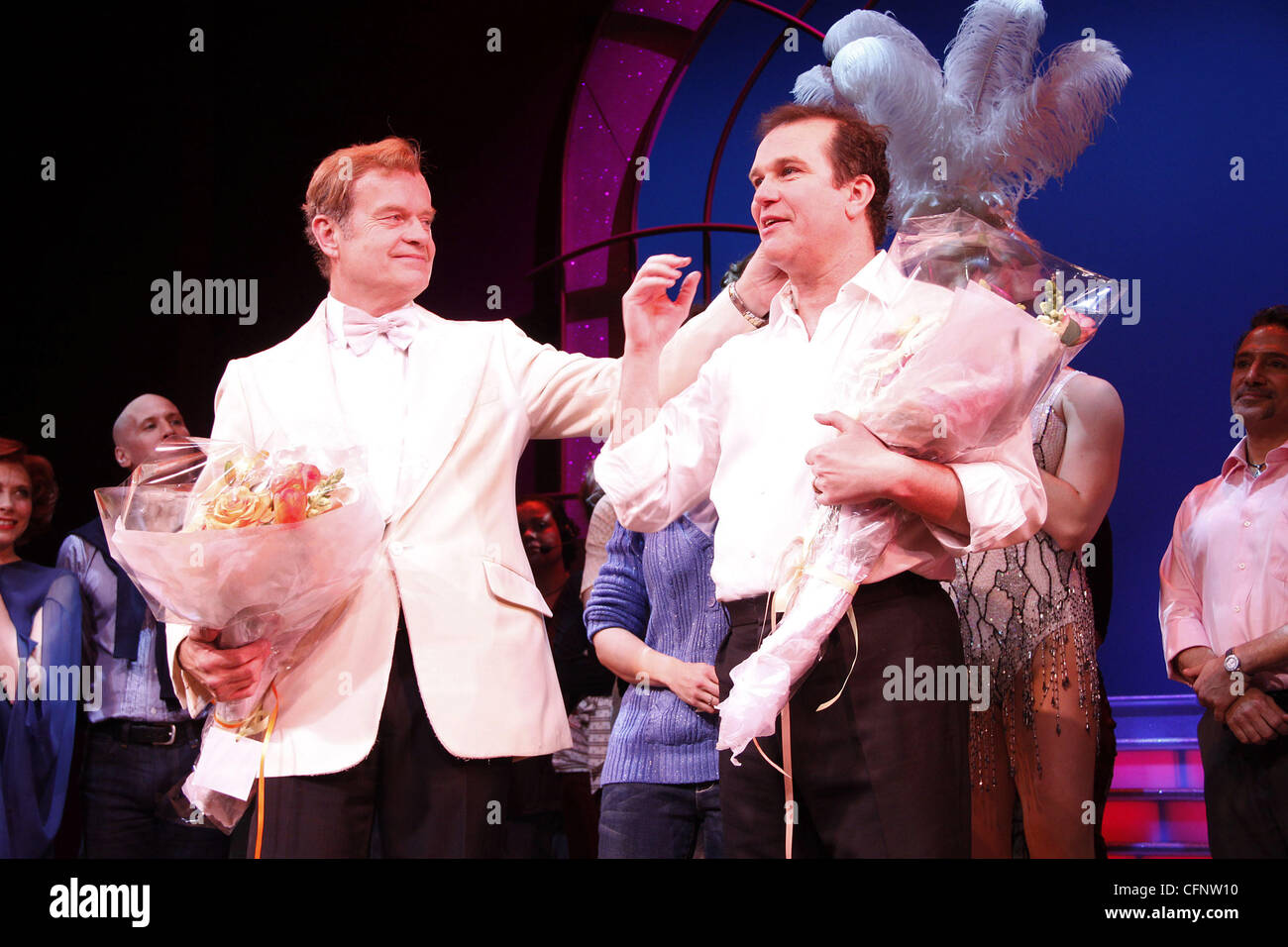 Kelsey Grammer, Douglas Hodge and cast Final performance of Kelsey
