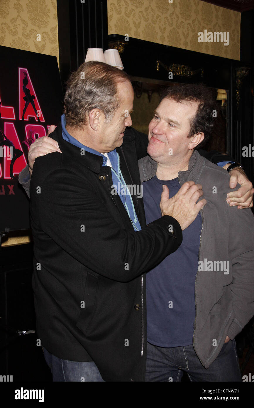 Kelsey Grammer And Douglas Hodge After Party Celebrating The Final Performance Of Kelsey Grammer And Douglas Hodge In The Broadway Musical Production Of La Cage Aux Folles Held At Hurley S Restaurant New