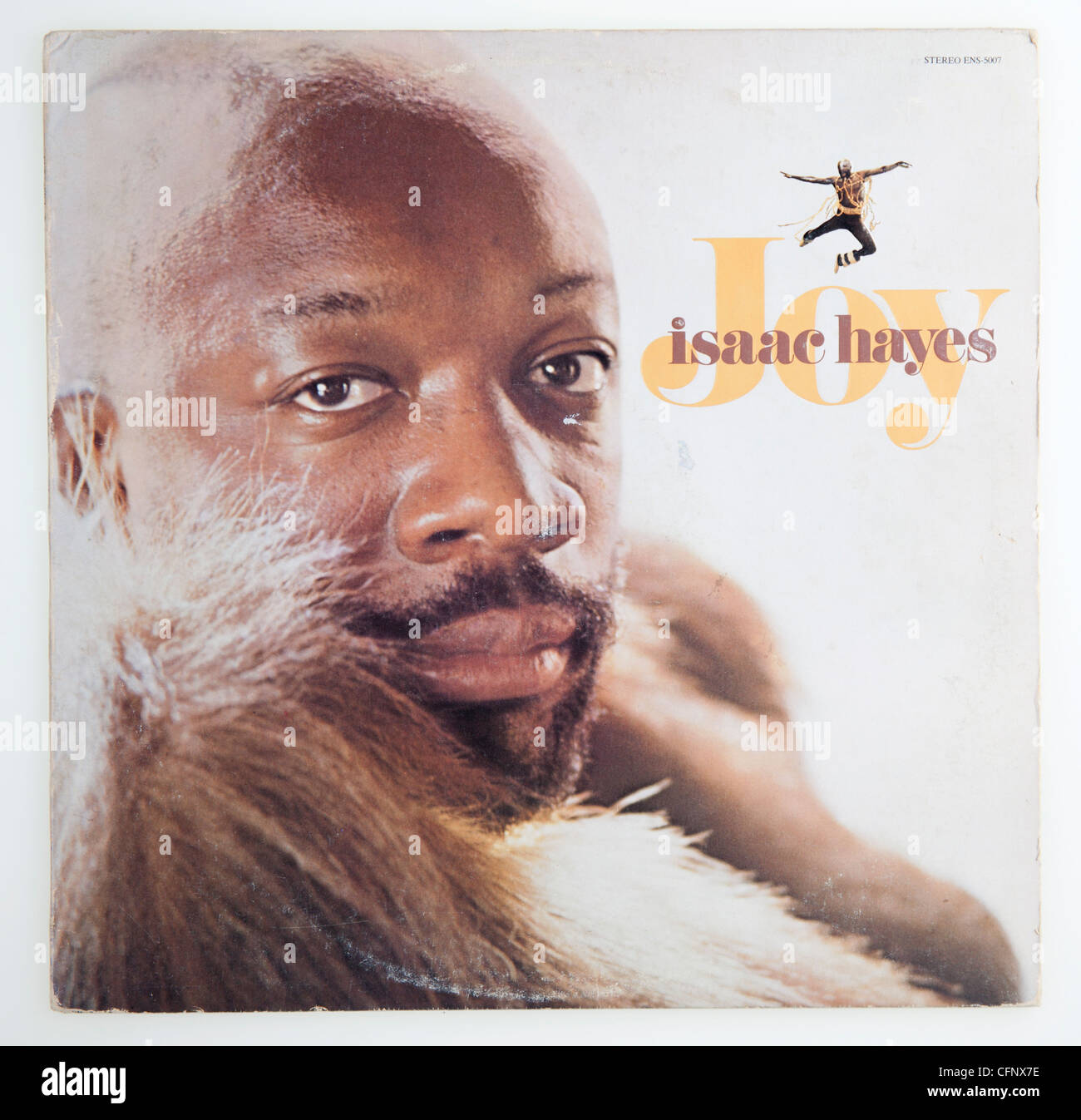 Isaac Hayes, Joy album cover Stock Photo