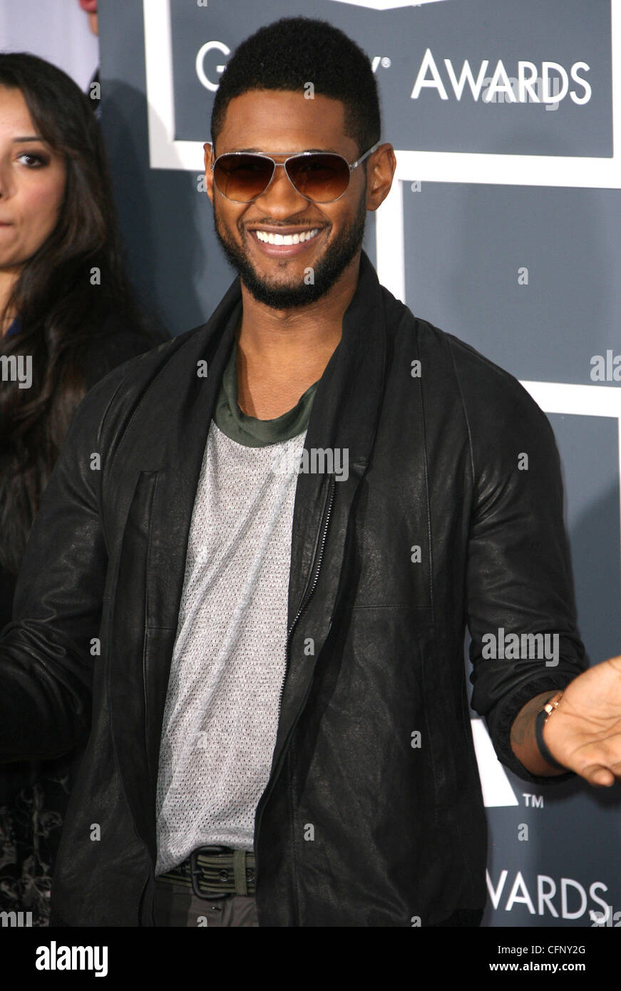 Usher The 53rd Annual GRAMMY Awards at the Staples Center Red Carpet