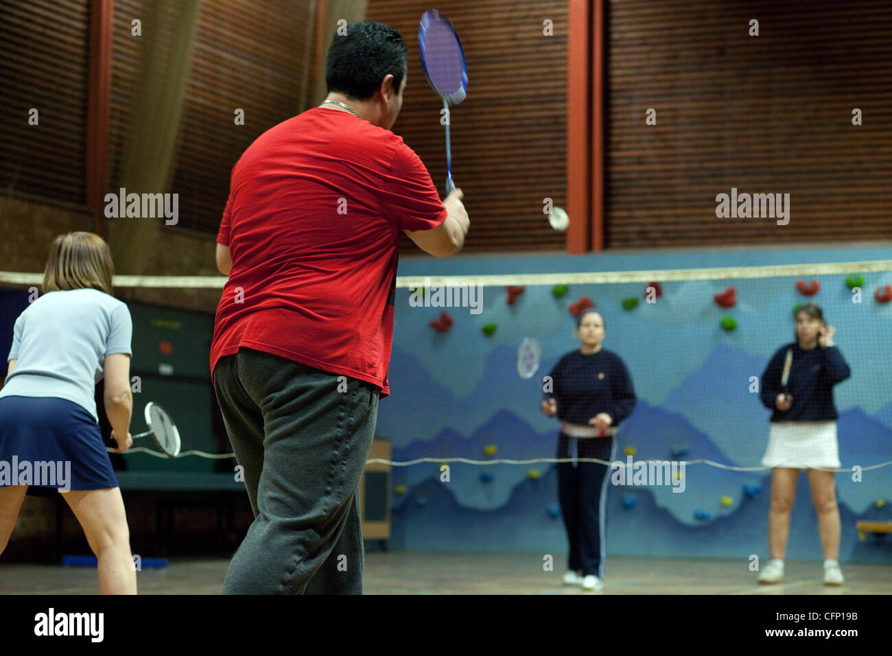 scene banjo kill Badminton game hi-res stock photography and images - Alamy