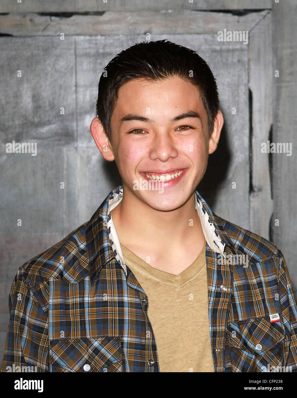 Ryan Potter Los Angeles premiere of "Rango" held at The Regency Village