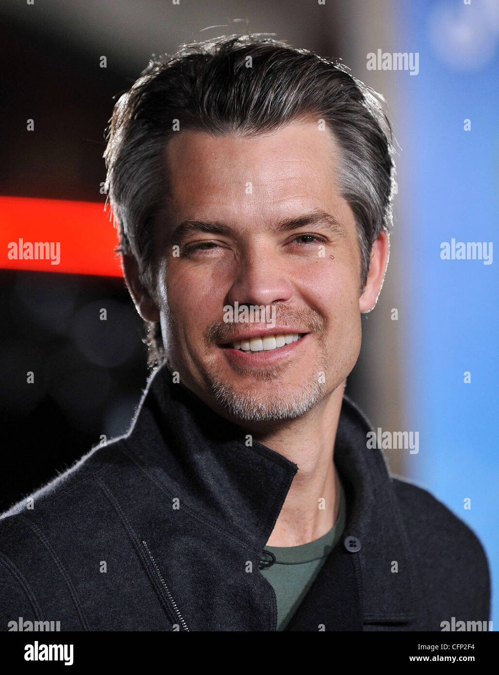 Timothy Olyphant Los Angeles premiere of 'Rango' held at The Regency ...