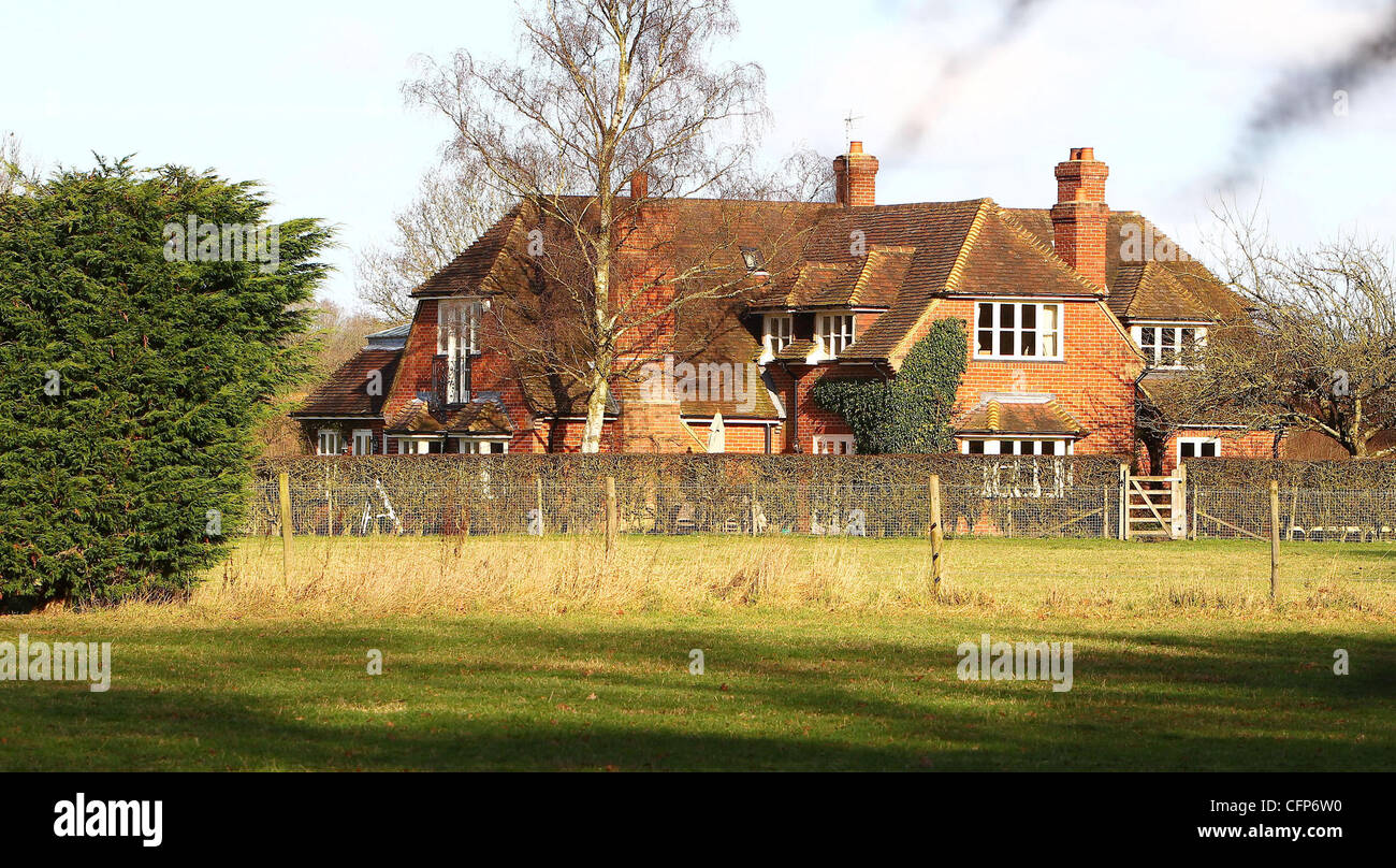 General views of Kate Middleton's family residence near the Berkshire