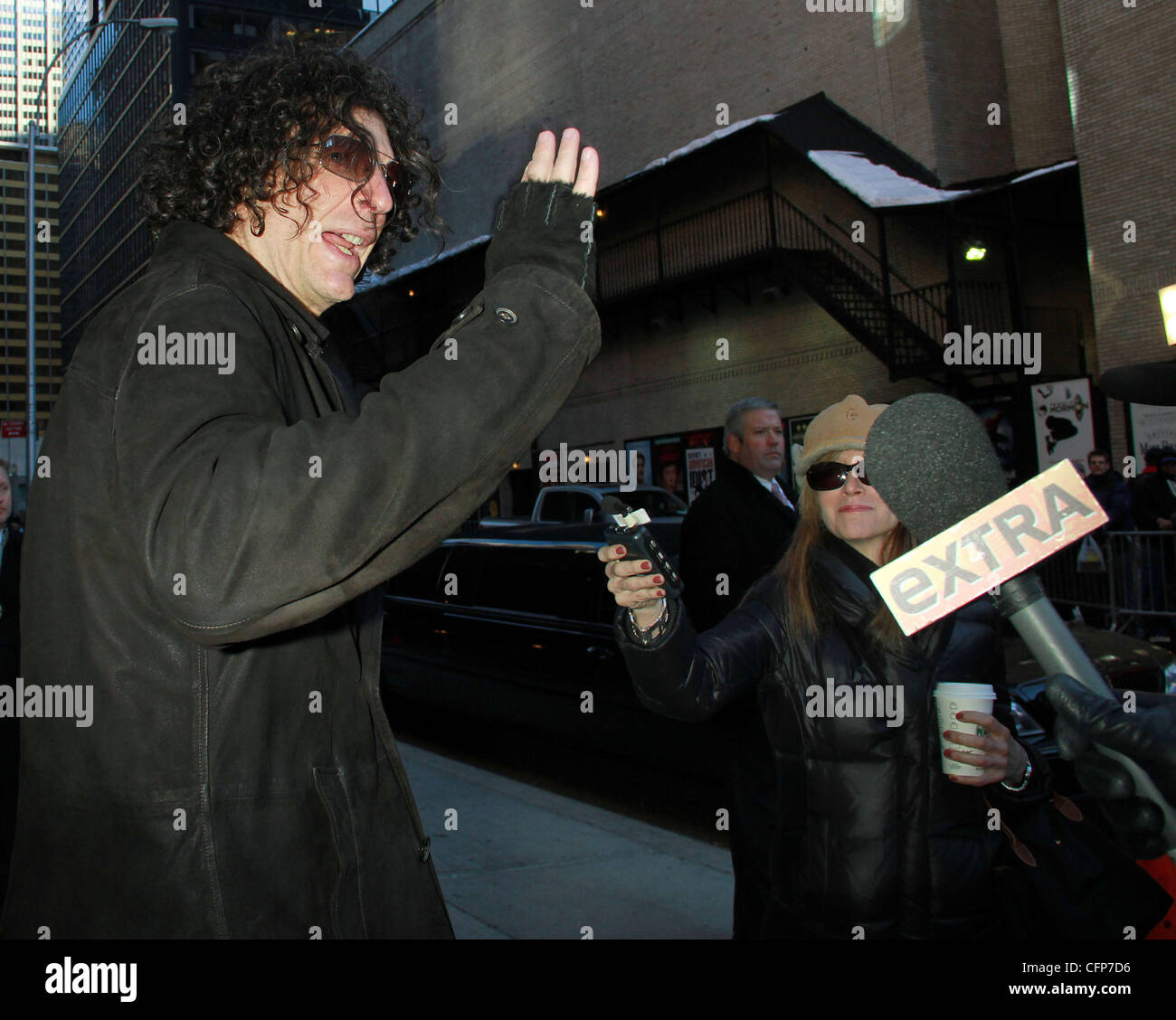 Howard Stern at The Ed Sullivan Theater for 'The Late Show with David ...