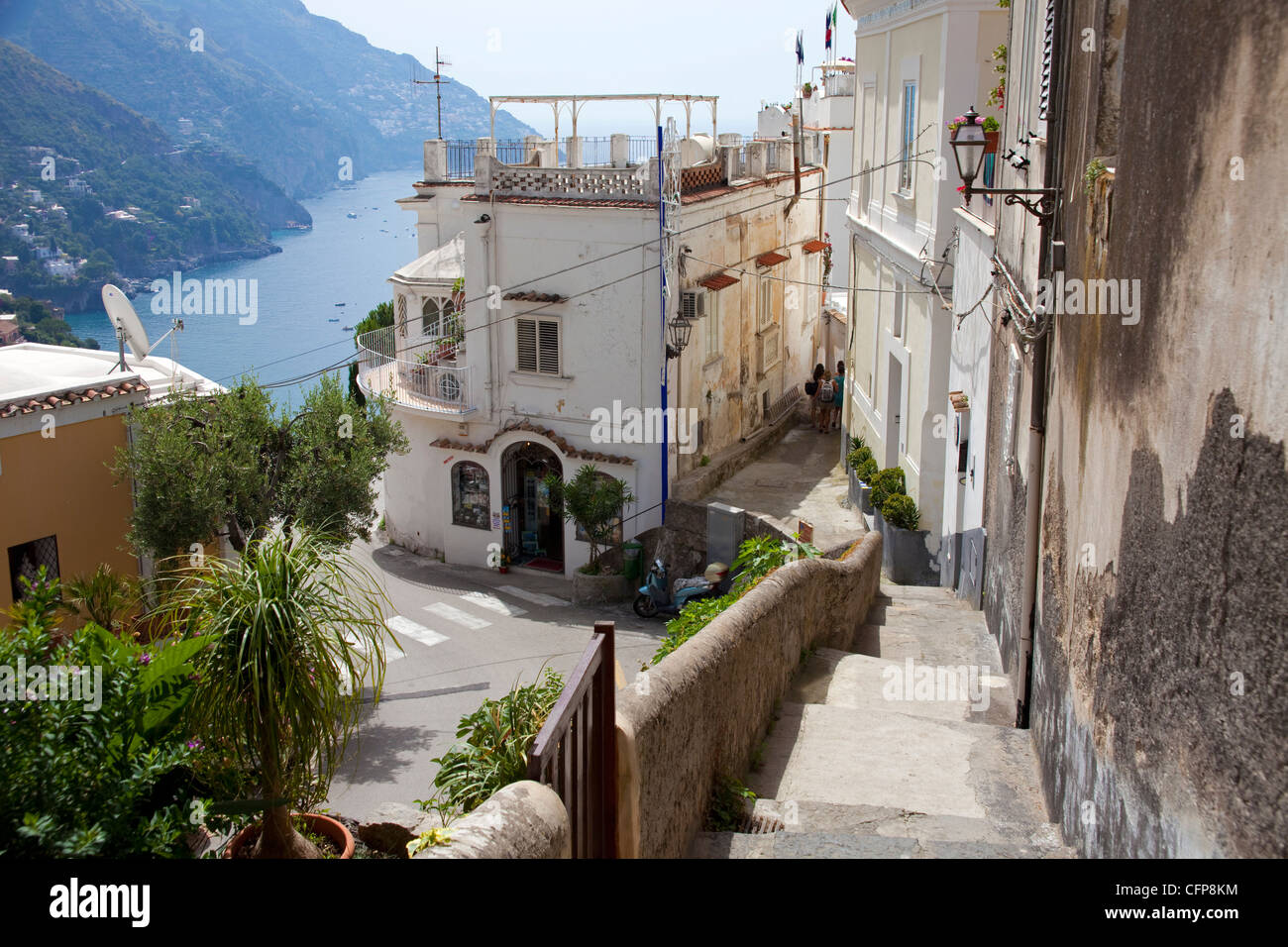Steep Steps of Positano Italy Photograph by Carolina Reina - Fine Art  America