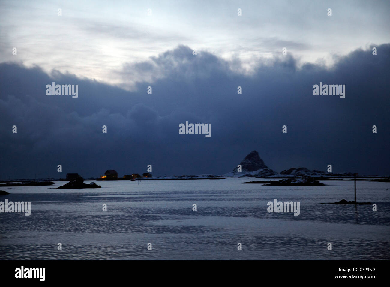 View from the Island Röst. Lofoten. Norway Stock Photo - Alamy