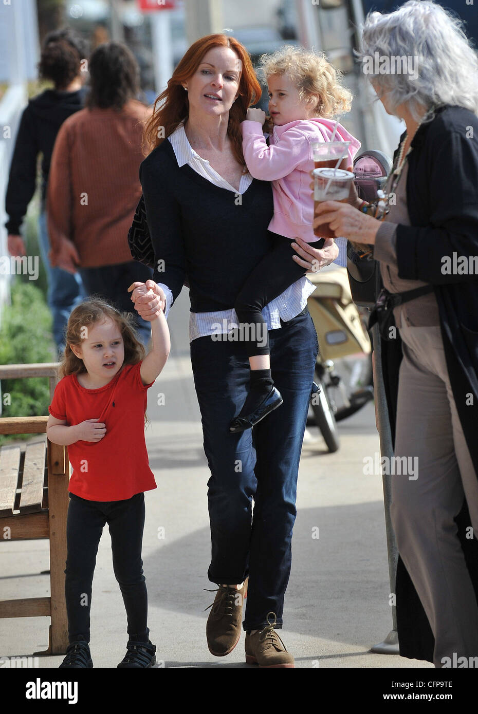 Marcia cross daughters hires stock photography and images Alamy