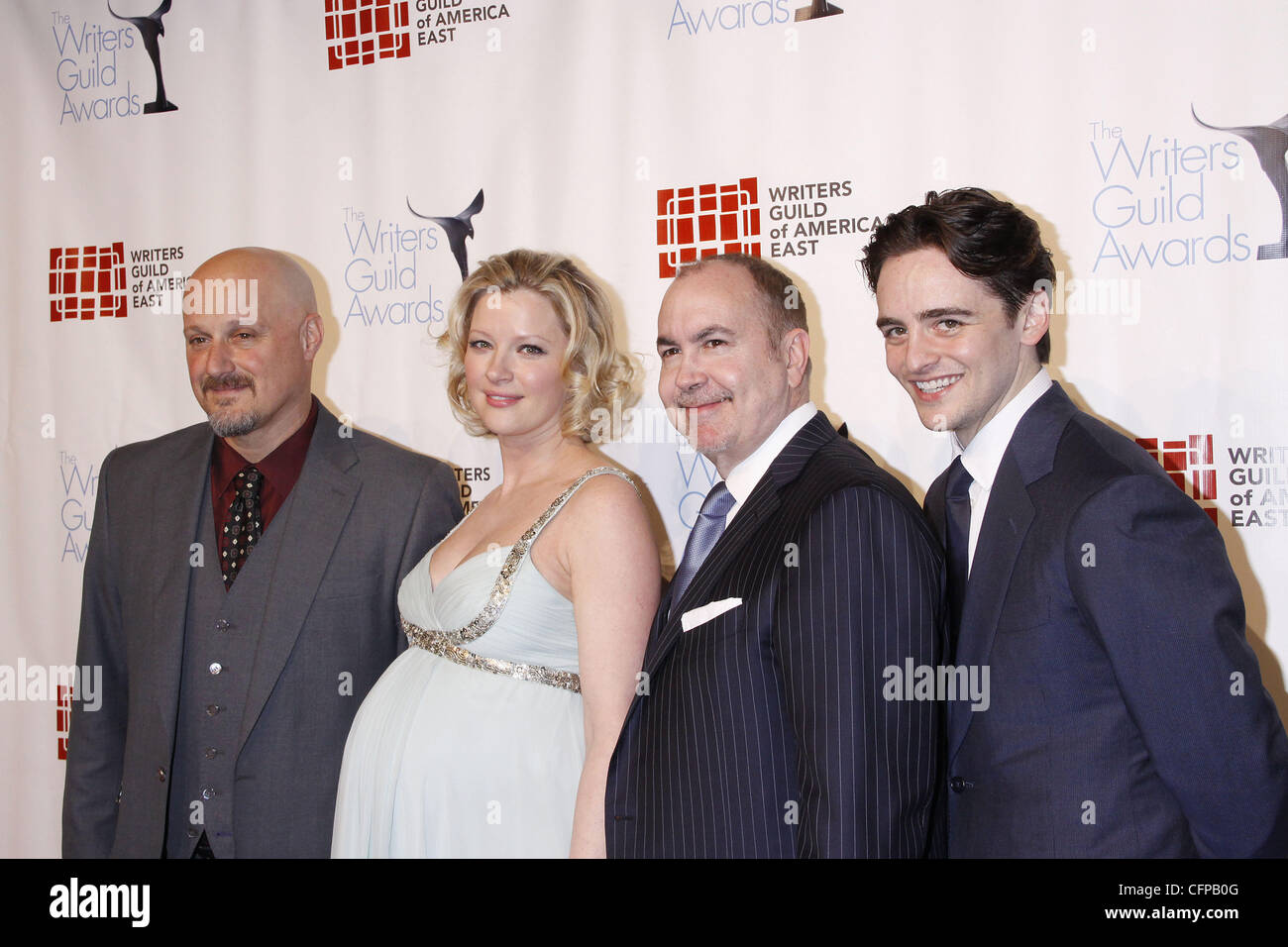 Tim Van Patten Gretchen Mol Terence Winter And Vincent Piazza The 63rd Annual Writers Guild Awards Held At The Axa Equitable Center Arrivals New York City Usa 05 02 11 Stock Photo Alamy