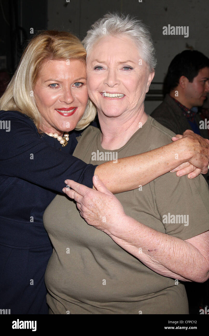 Alley Mills, Susan Flannery at the 6000th Show Celebration of The Bold and The Beautiful at CBS Television City. Los Angeles, California - 07.02.11 Stock Photo