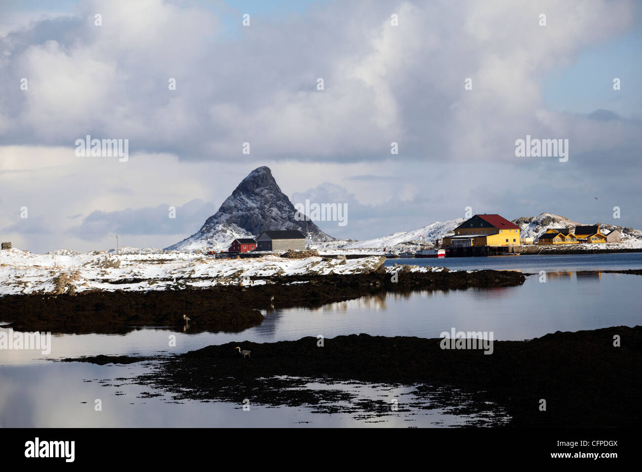 View from the Island Röst. Lofoten. Norway Stock Photo - Alamy