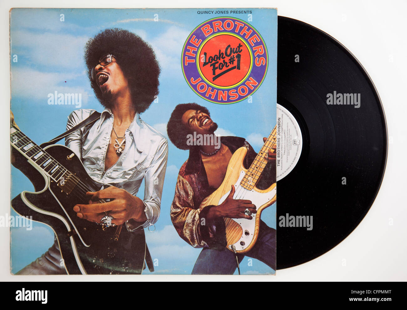 The Brothers Johnson, Look Out for 1 album Stock Photo Alamy
