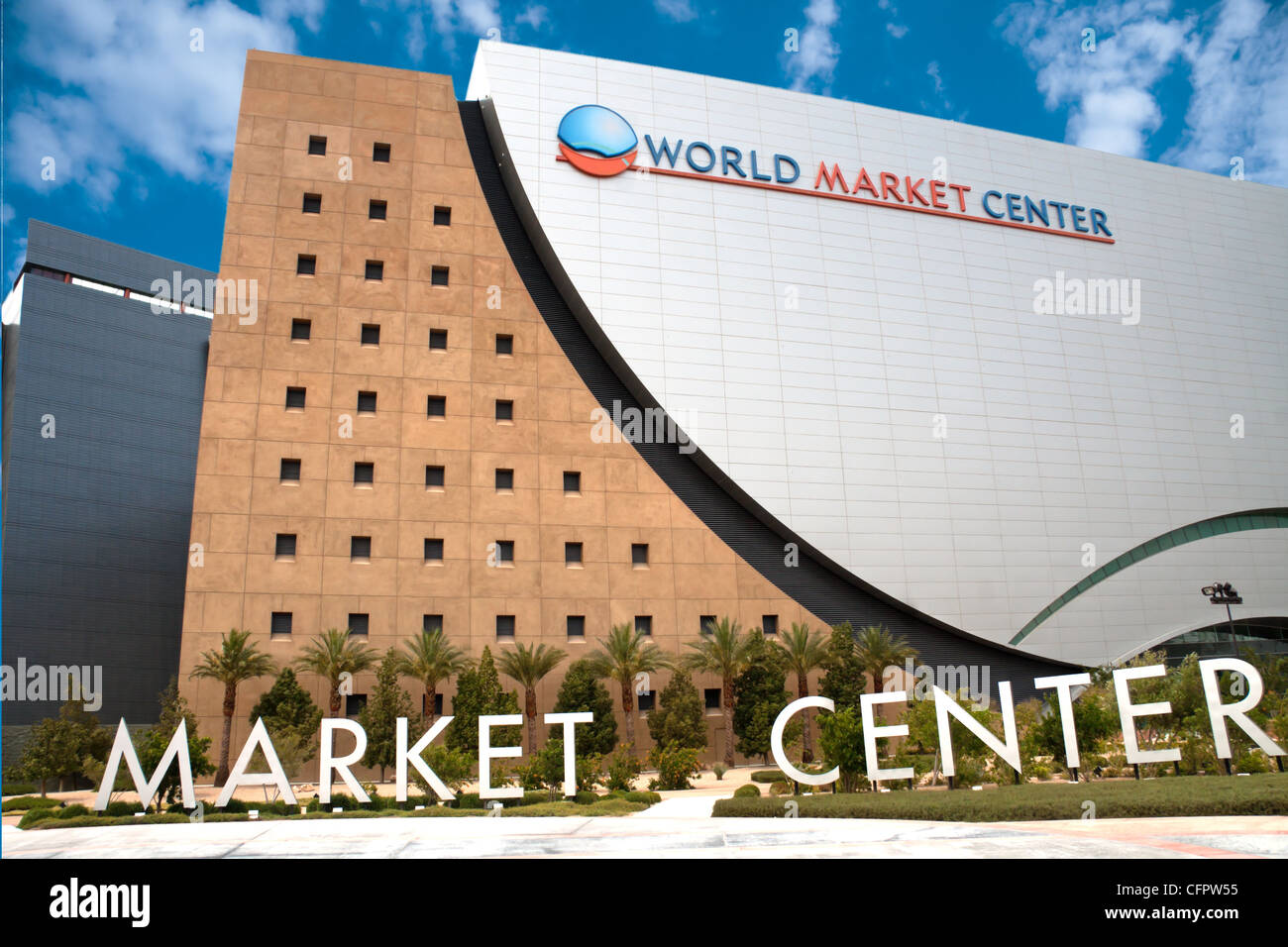 World Market Center Las Vegas Stock Photo