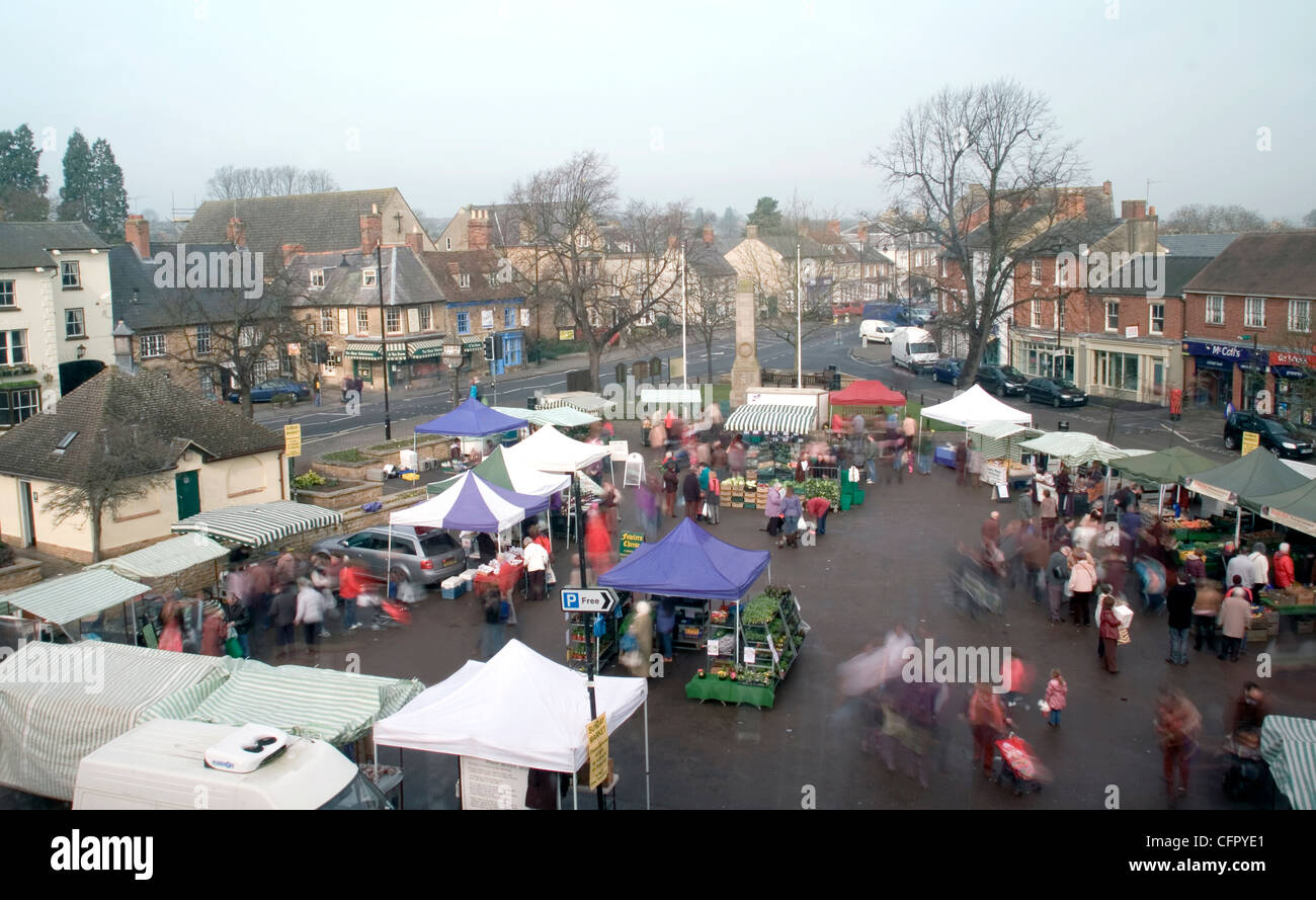 Olney Market Stock Photo