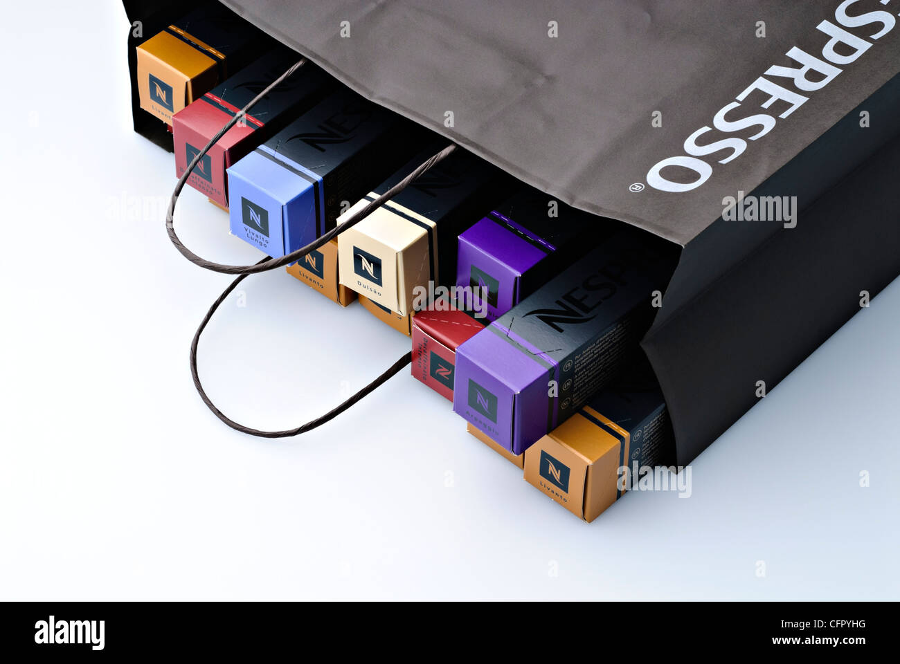 Nespresso Carrier Bag High Resolution Stock Photography and Images - Alamy