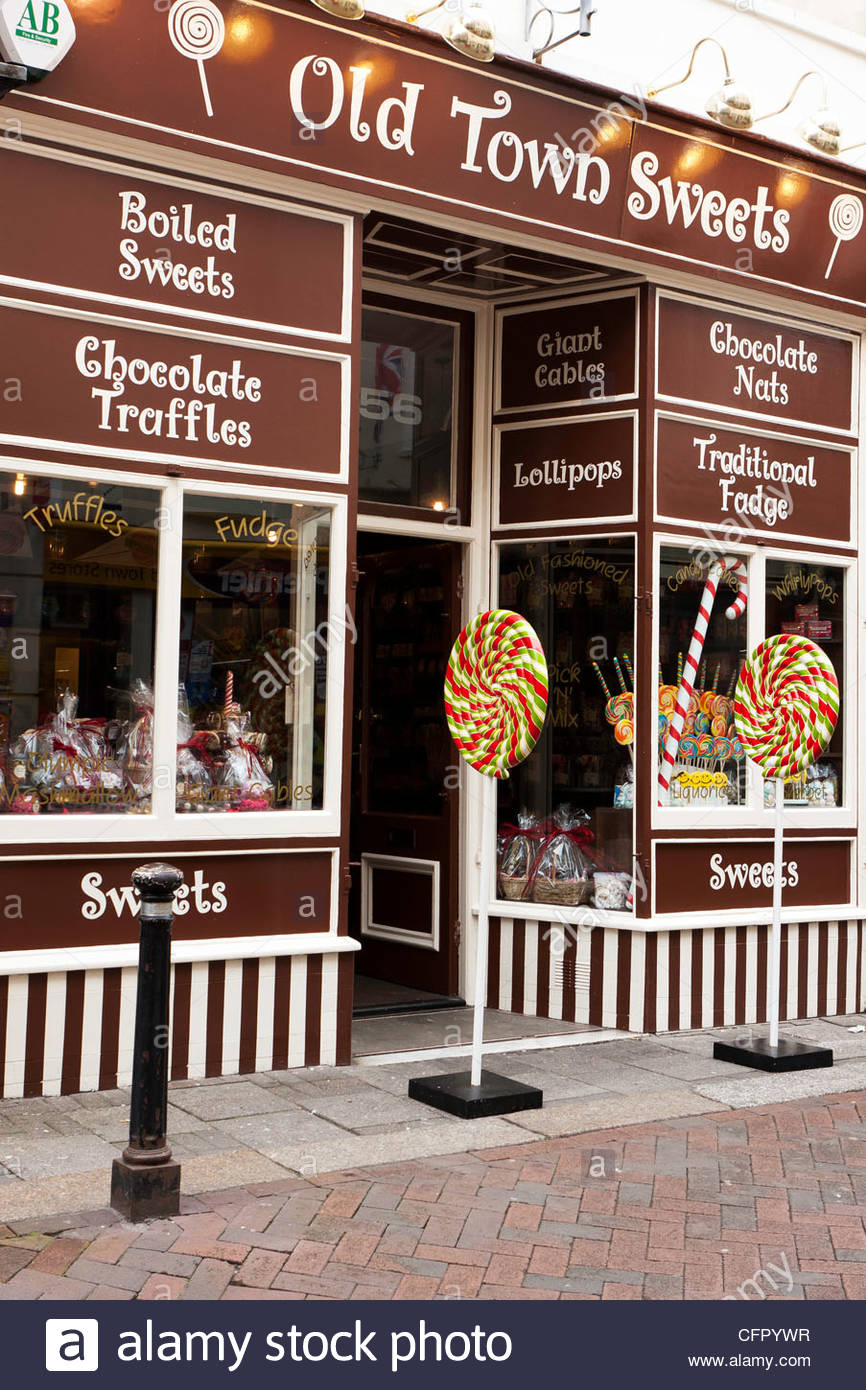 Old Town Sweets High Resolution Stock Photography and Images Alamy