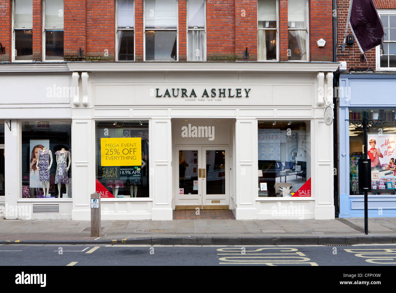 Laura Ashley shop front UK Stock Photo