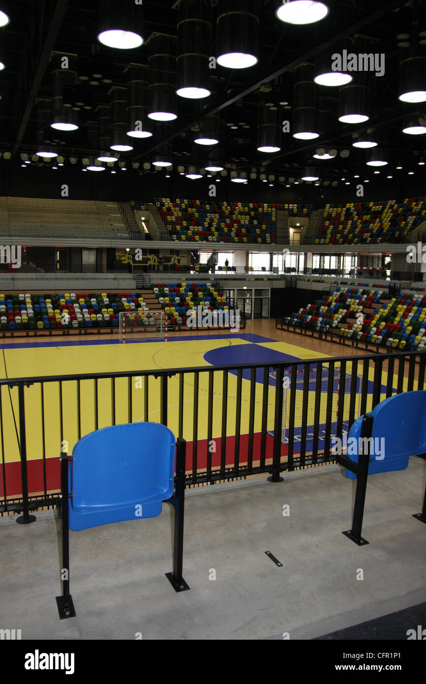 United kingdom located in the olympic park in stratford hires stock