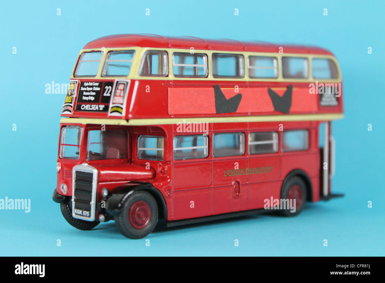 Red London Bus, Stock Photo