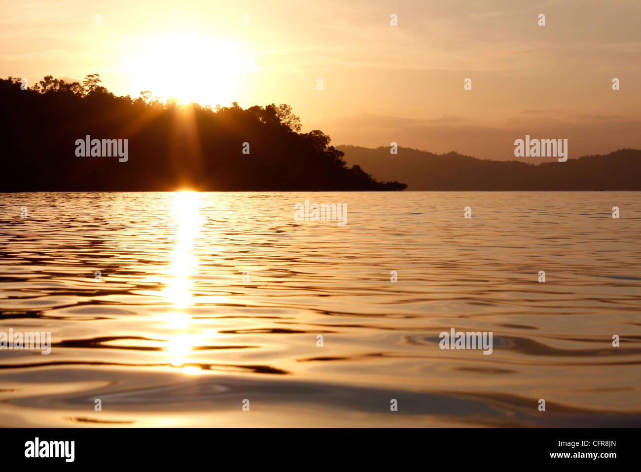 Sunset landscape ocean hi-res stock photography and images - Alamy