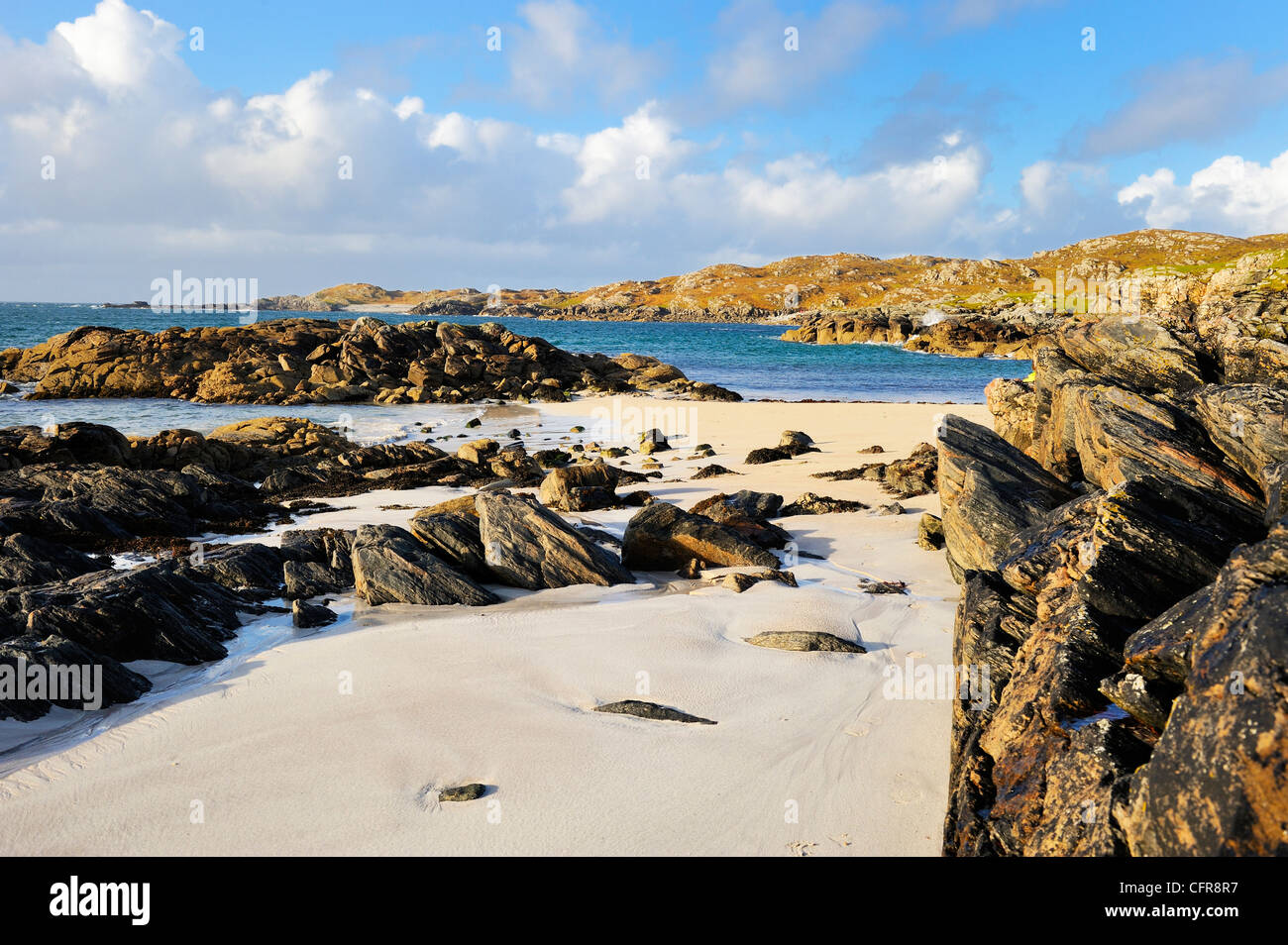 Great Bernera beach, Isle of Lewis, Western Isles, Scotland, United Kingdom, Europe Stock Photo