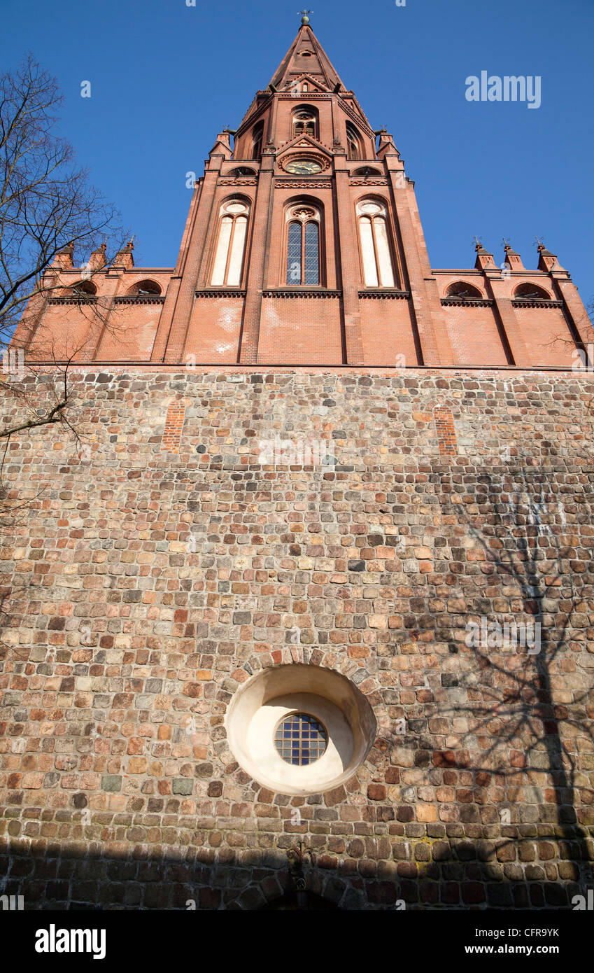 St. Nikolaikirche, Pritzwalk, Brandenburg, Germany Stock Photo