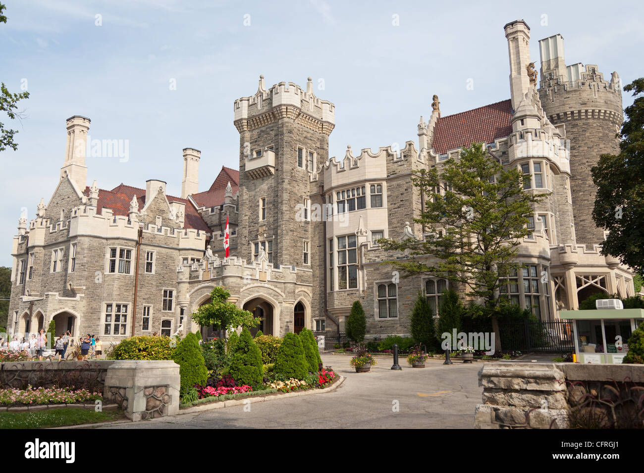 Casa Loma (Toronto Stock Photo Alamy