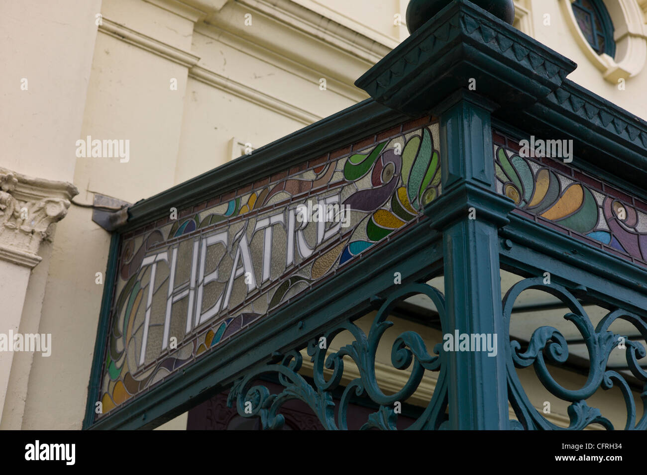 The Gaiety Theatre (canopy over entrance), Douglas, Isle of Man Stock