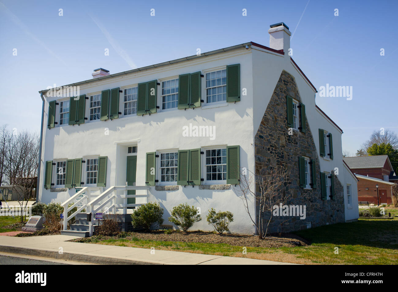 Lighthouse Keeper's home, Havre de Grace, Maryland, Chesapeake Bay Stock Photo Alamy