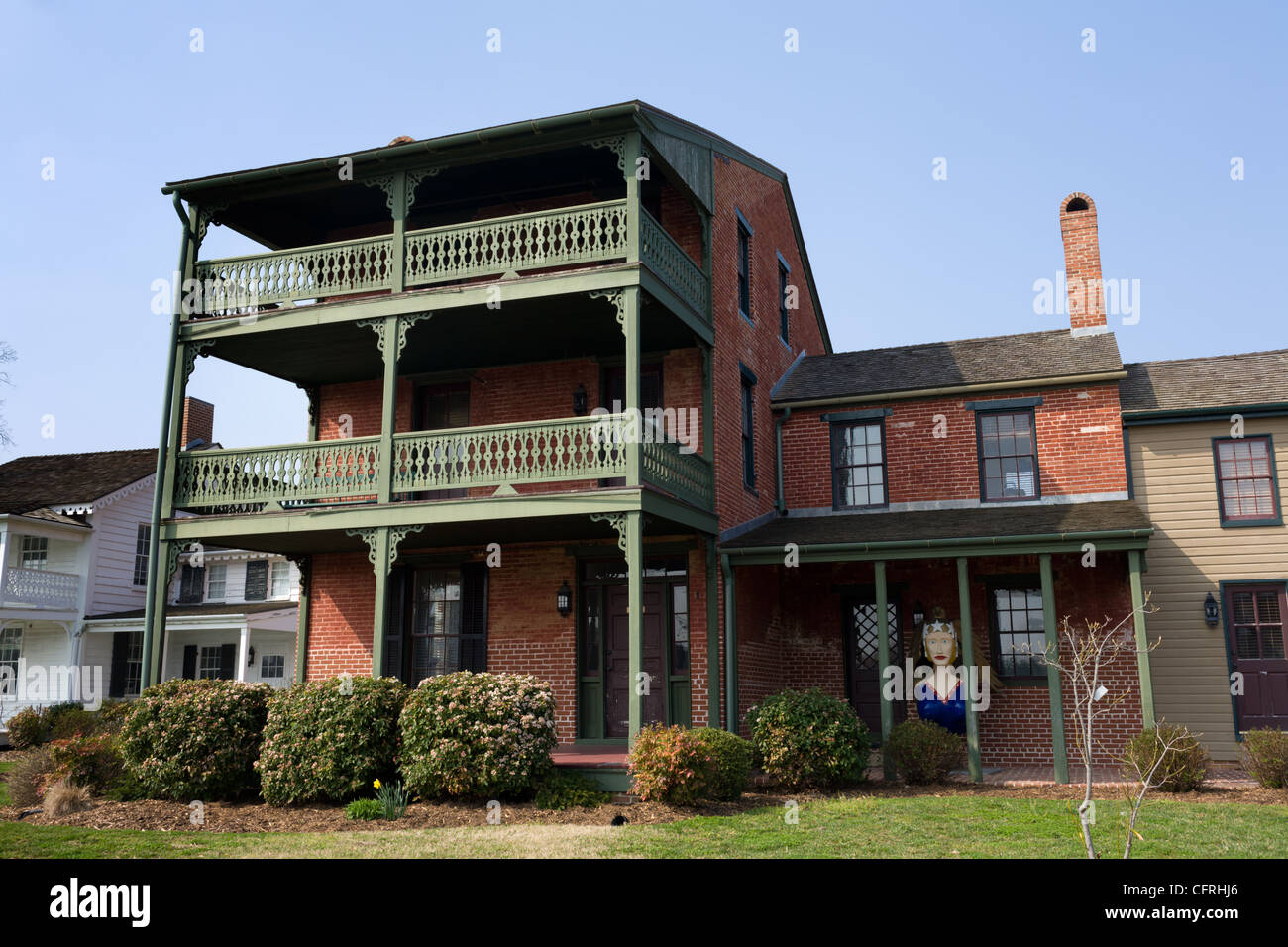 St michaels maryland historic homes hires stock photography and images