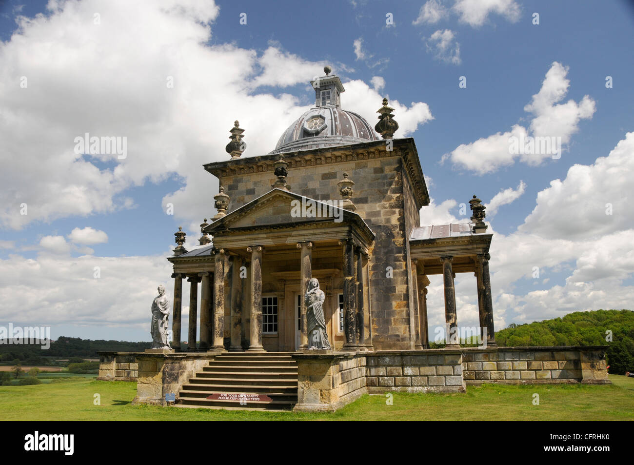 Temple of the Four Winds at Castle Howard in Yorkshire Stock Photo Alamy