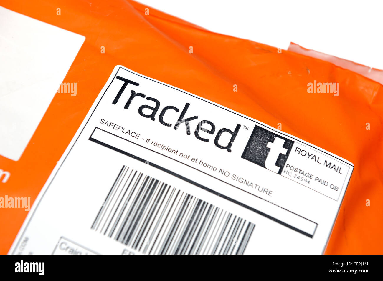 Royal mail tracked parcel england uk stock photo alamy