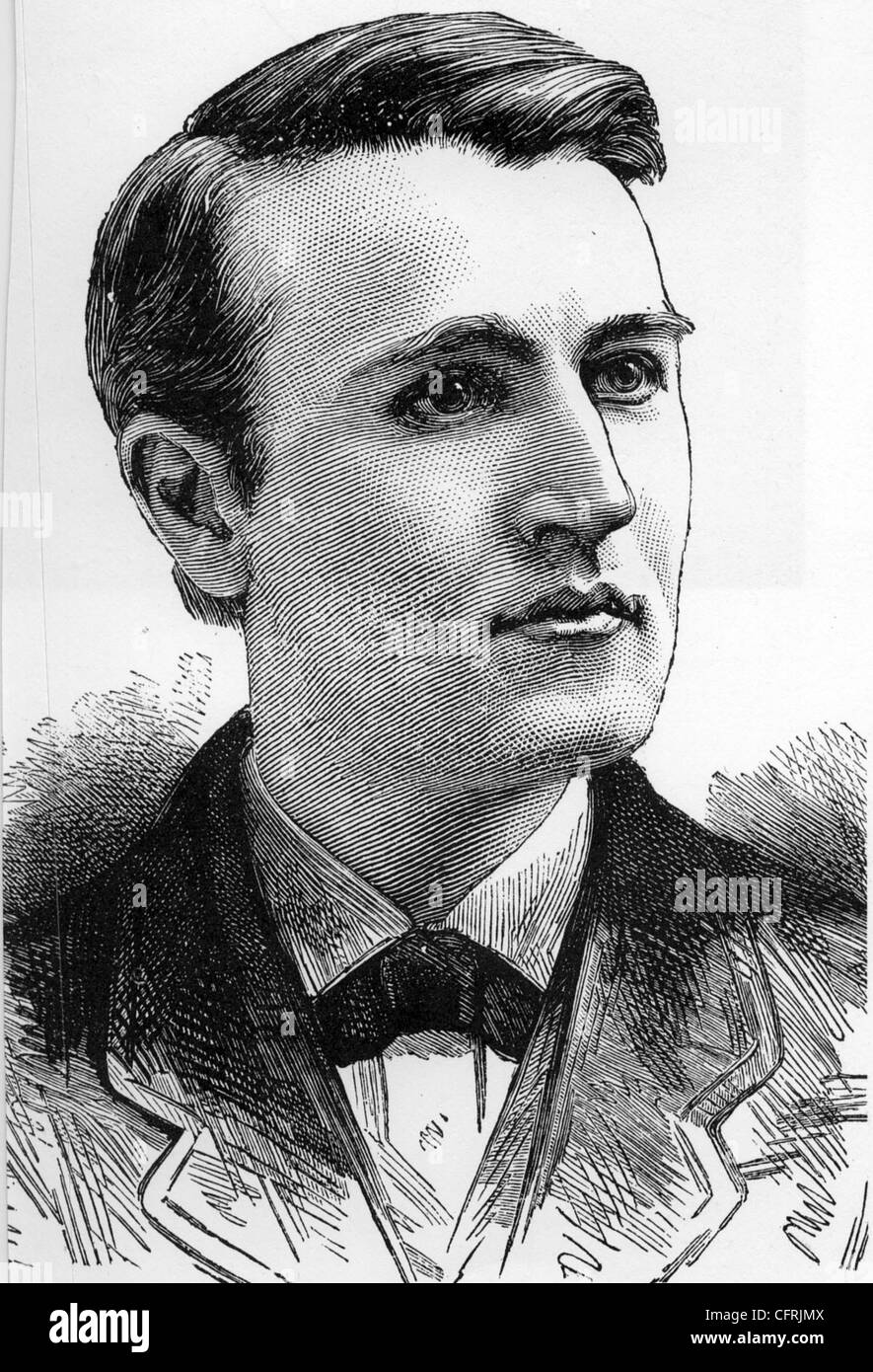 THOMAS EDISON (1847-1931) US inventor and businessman Stock Photo