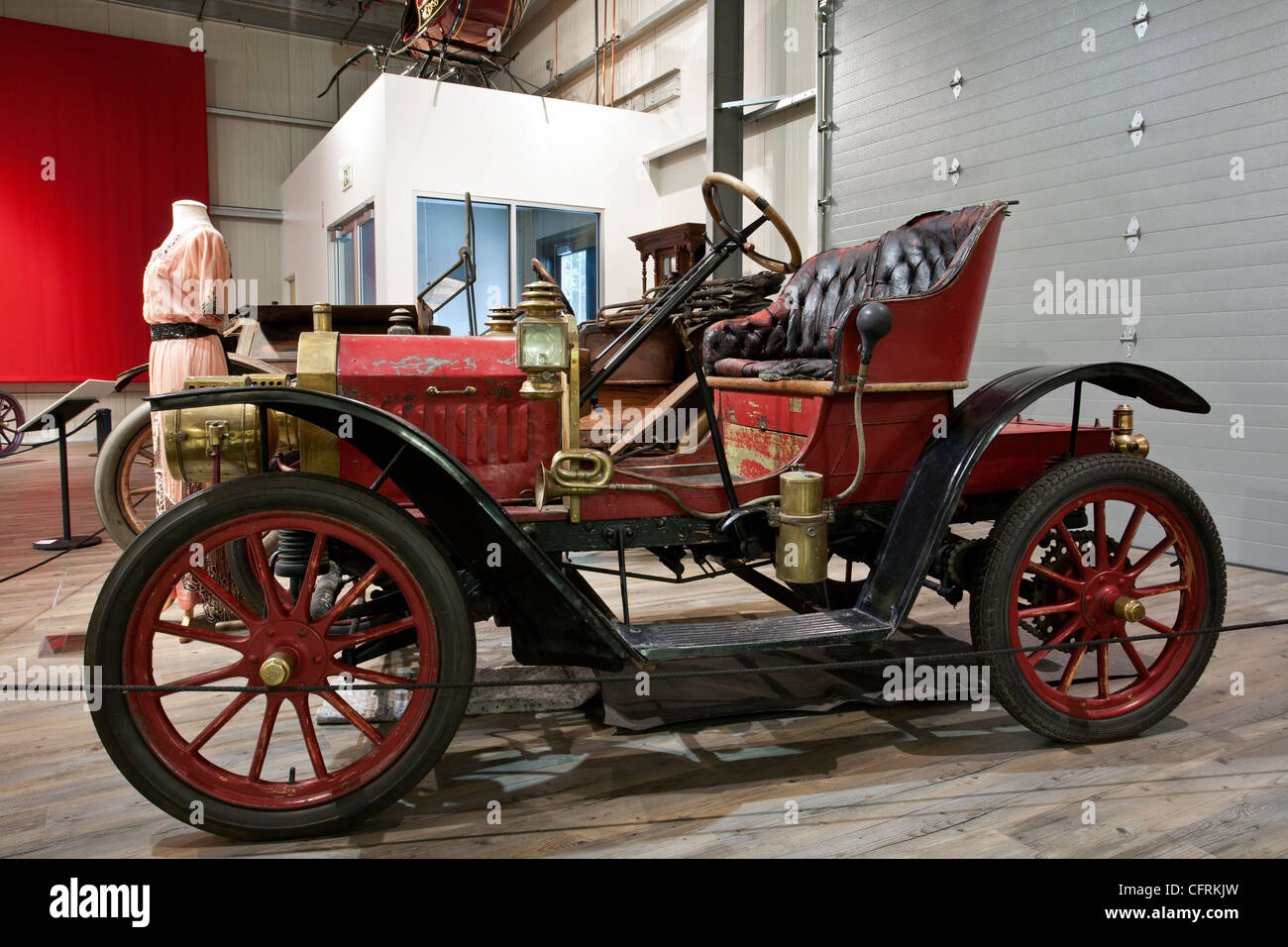 1908 Brush model BC Runabout. Fountainhead Antique Auto Museum. Fairbanks. Alaska. USA Stock Photo