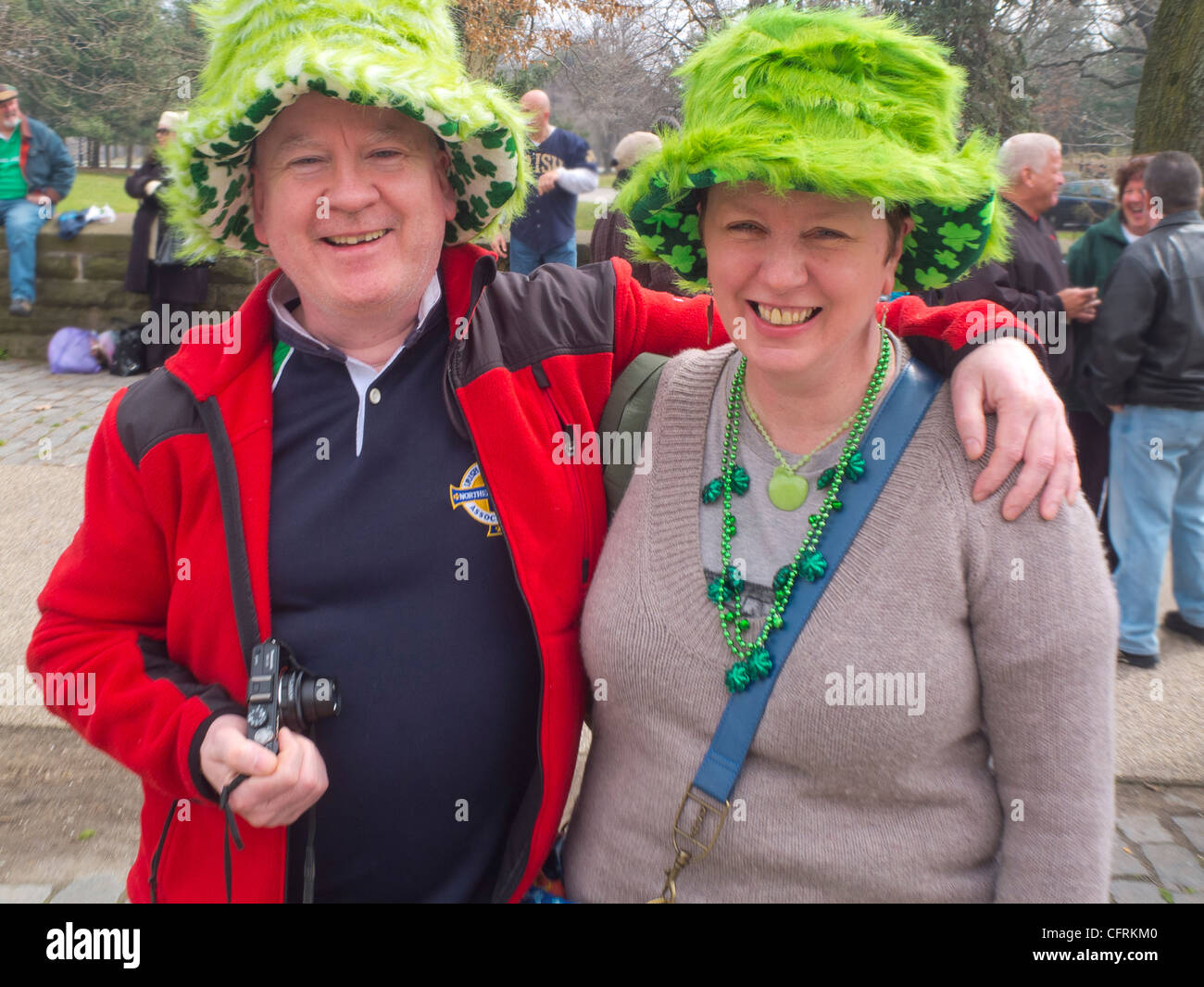 Saint Patrick's day parade in Park slope Brooklyn NYC Stock Photo Alamy