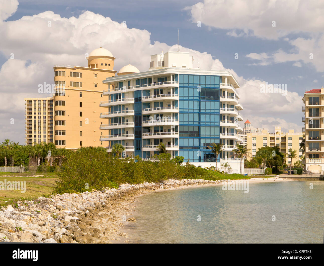 Golden Gate Point area of Sarasota Florida Stock Photo - Alamy