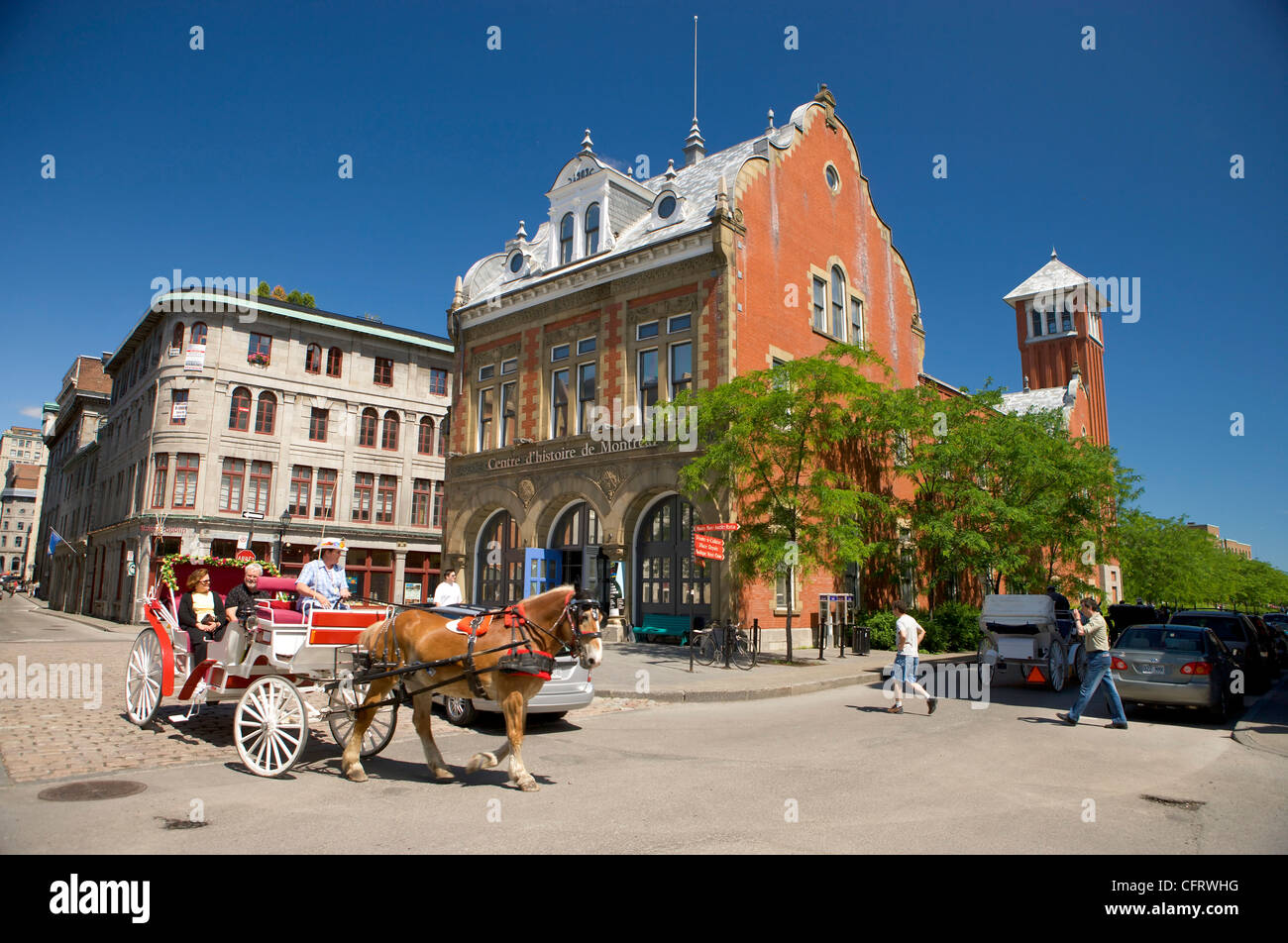 Montreal History Museum, Quebec Stock Photo Alamy