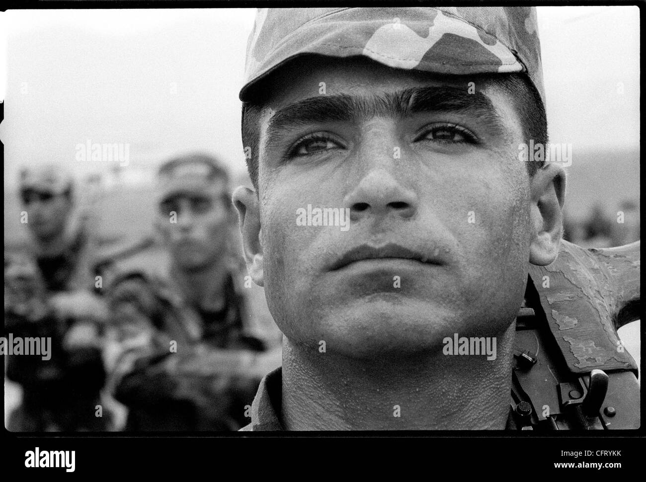 Jun 09 2006 Erbil Iraq Kurdish Soldier In Training For The Iraqi